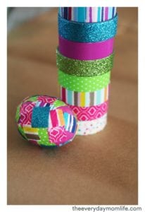 Washi Tape Easter Egg Decorating Ideas