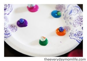 Marble & Paint Easter Egg Craft3