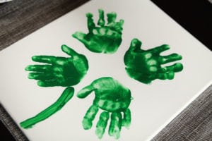 Shamrock Handprints