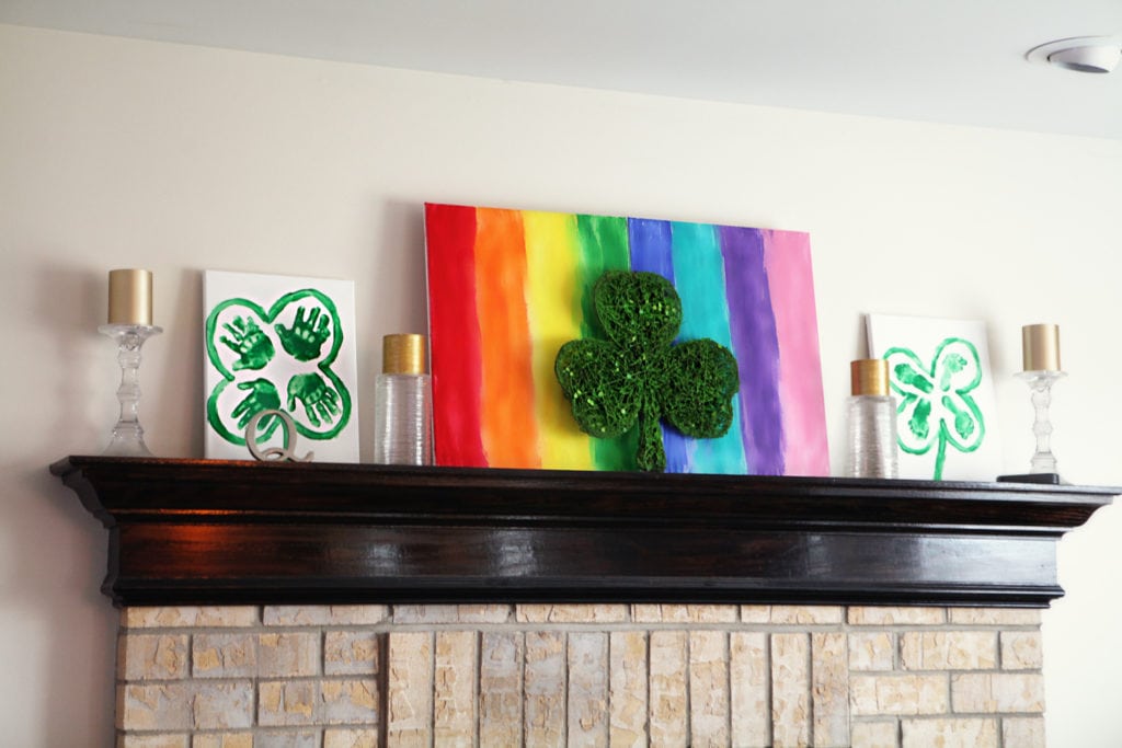 Rainbow Canvas Project for Kids