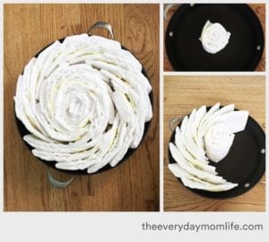 How To make a Diaper Cake