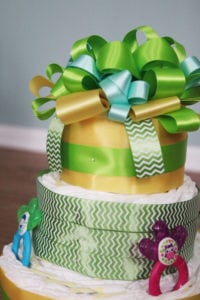 Baby Shower Gift Diaper Cake