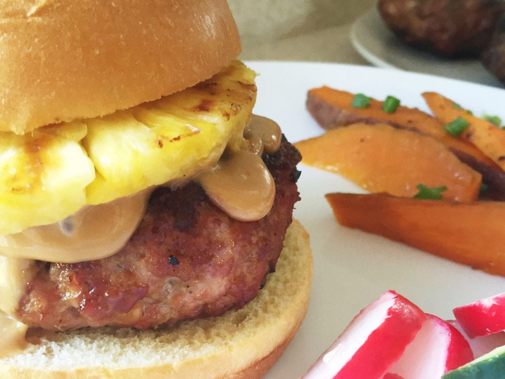 Ginger Soy Sauce Pork Burger Recipe