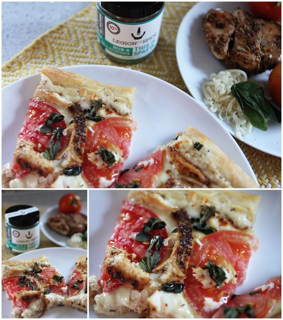Mediterranean White Pizza - The Everyday Mom Life