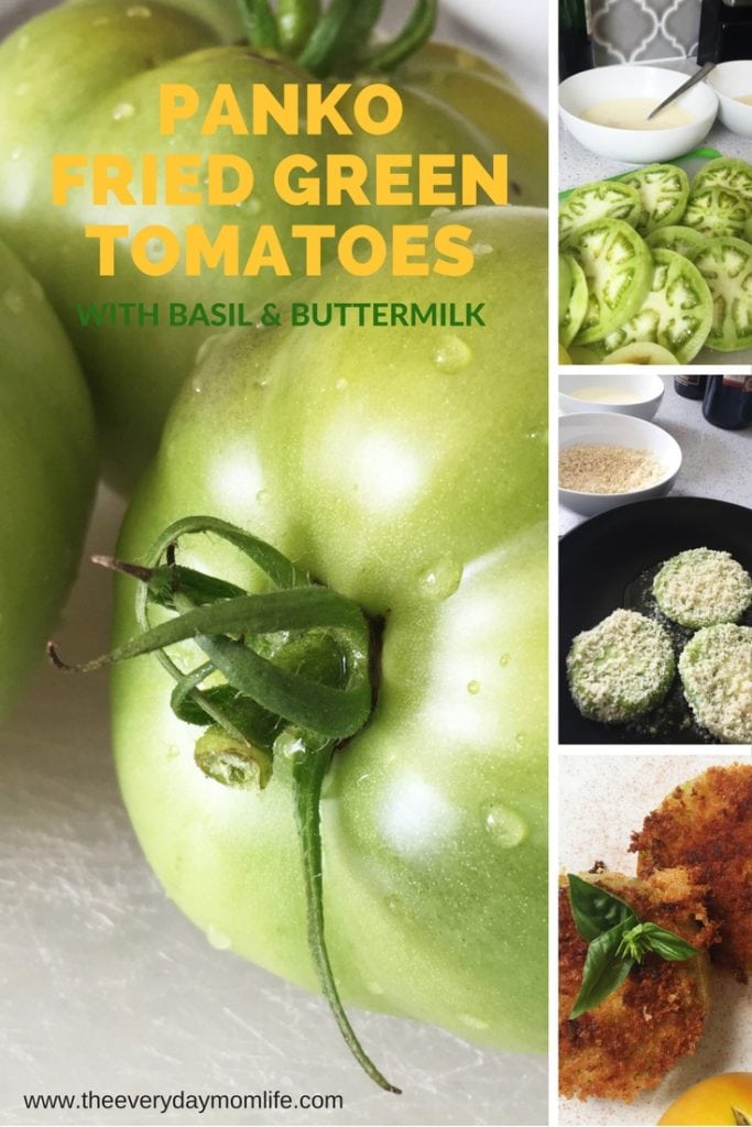 panko fried green tomatoes - The everyday mom life