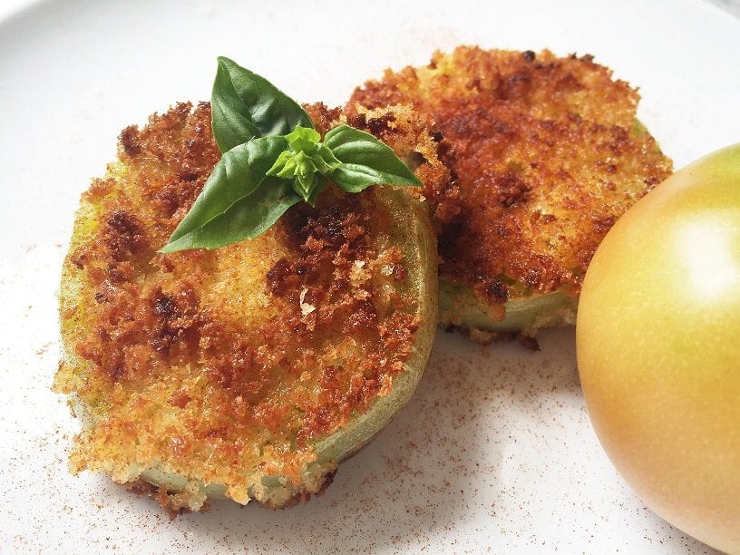Panko Fried Green Tomatoes Recipe