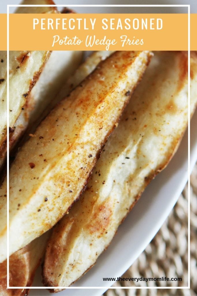baked potato wedges - The Everyday Mom Life