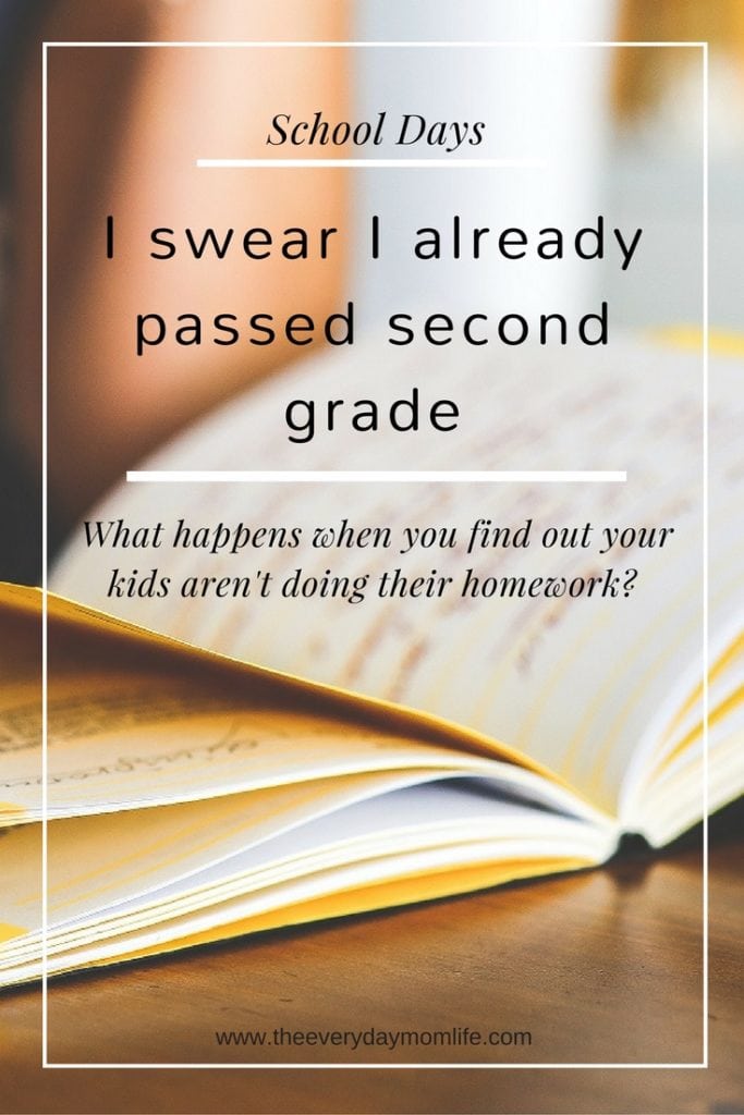 homework not getting done - The everyday mom life