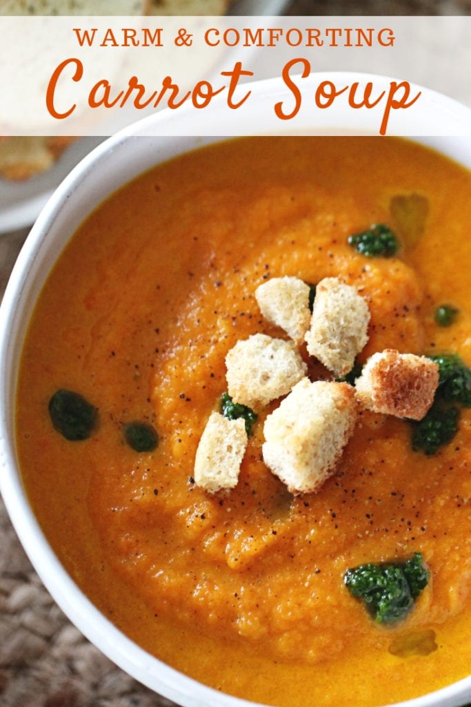 carrot soup - The Everyday Mom Life