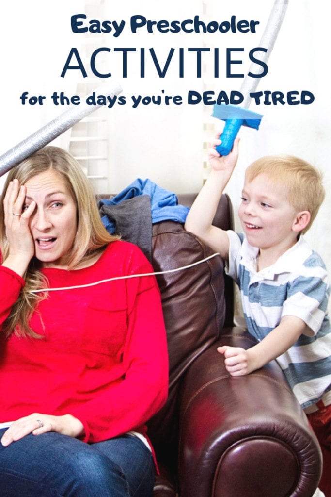 easy preschooler activities - The Everyday Mom Life