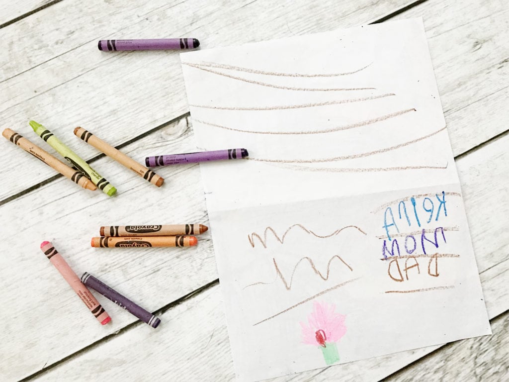 Mirror writing, The Everyday Mom Life, preschool regression