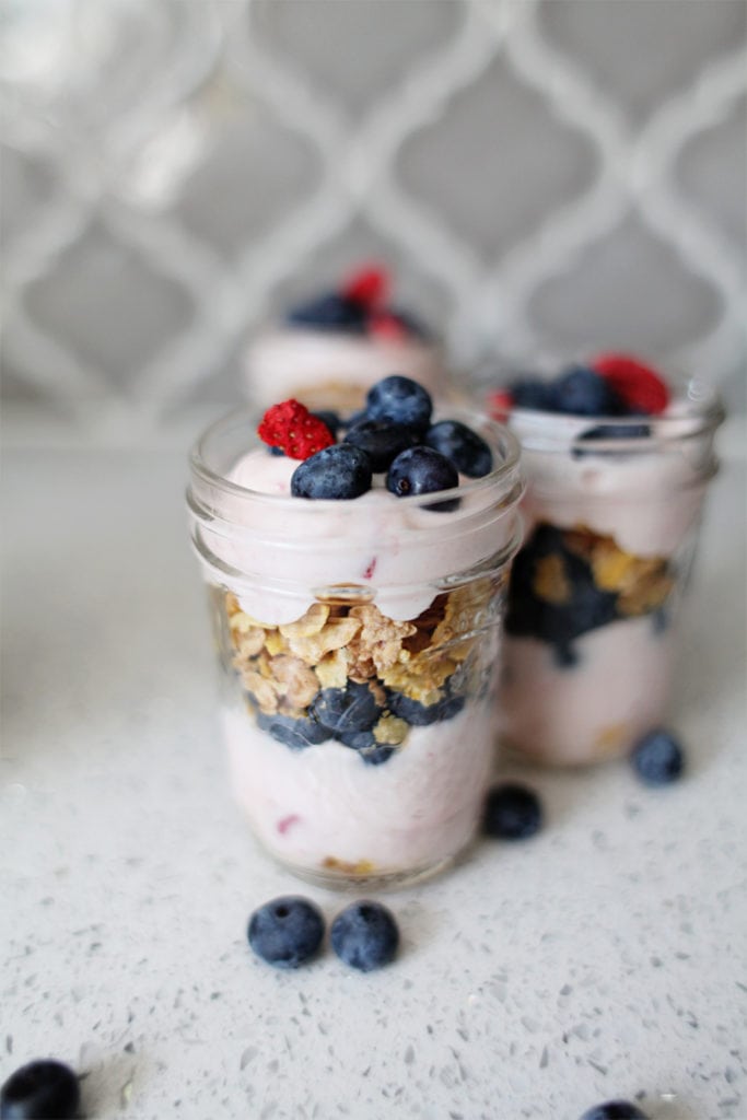 cereal parfaits for after school snacks - The Everyday Mom Life