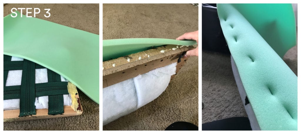 no sew storage ottoman upcycle - The Everyday Mom Life