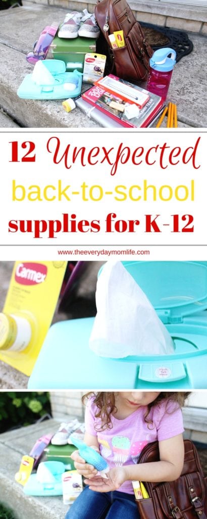 Unexpected Back-to-school supplies for K-12 - The Everyday Mom Life