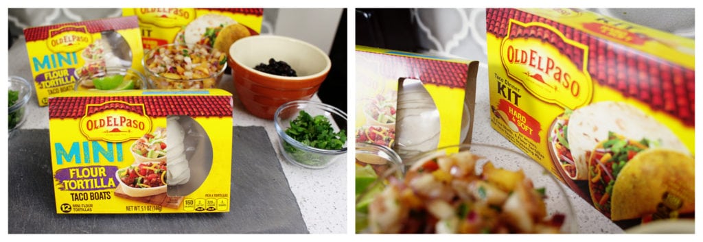 Roasted Peach salsa and Carnitas for football appetizers with Old El Paso - The Everyday Mom Life 