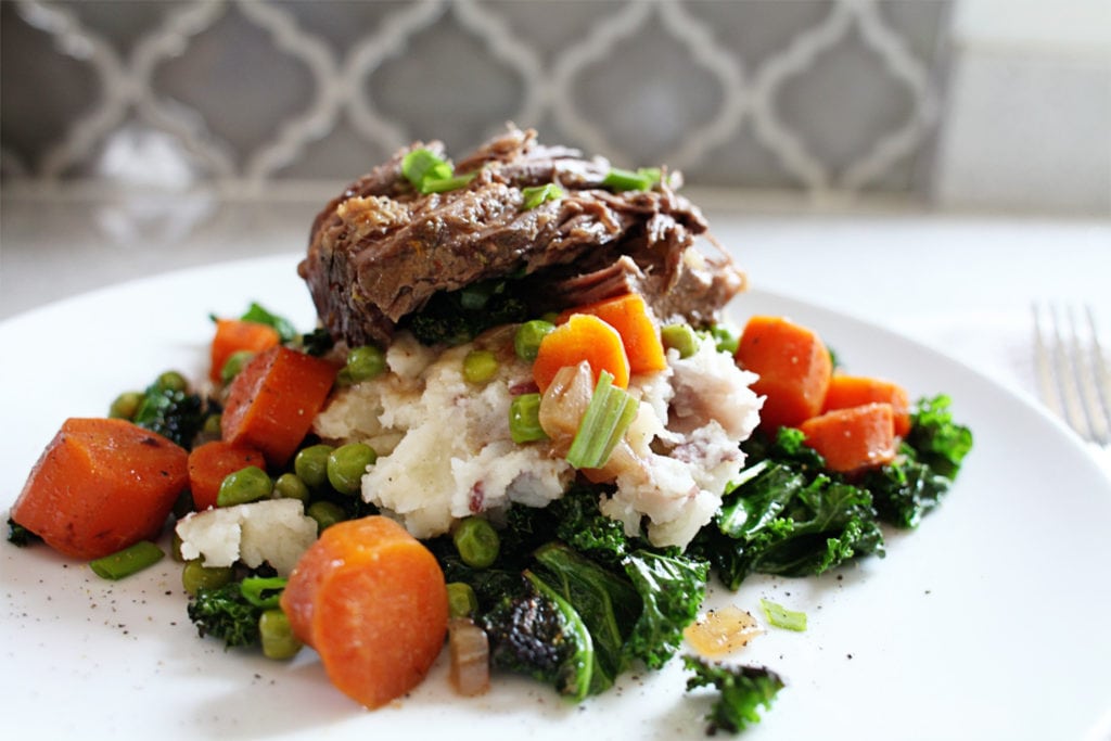 slow cooker pot roast - The everyday mom life