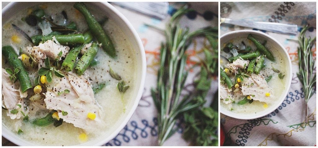 Turkey Soup with Thanksgiving Leftovers - The Everyday Mom Life