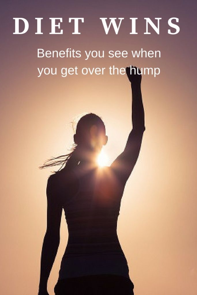 Diet wins - 5 benefits you see when you get over the hump - The Everyday Mom Life