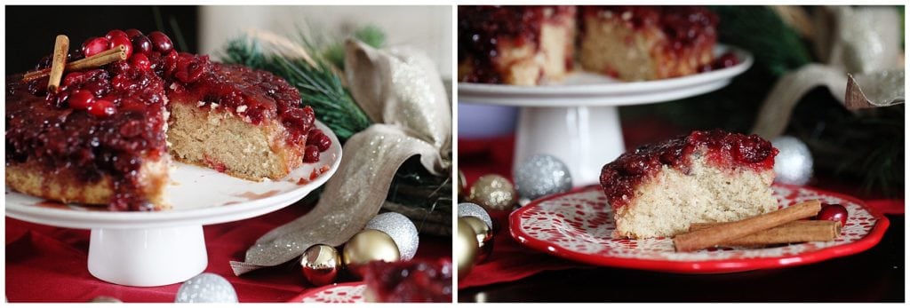 Cranberry Upside Down Cake - The Everyday Mom Life