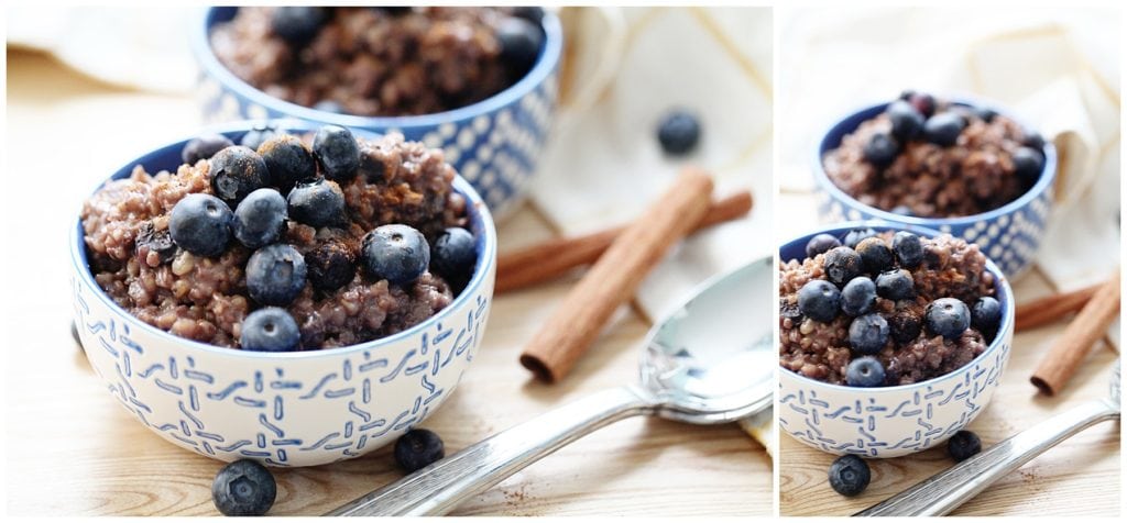 Maple Cinnamon Blueberry Overnight Oats - The Everyday Mom Life