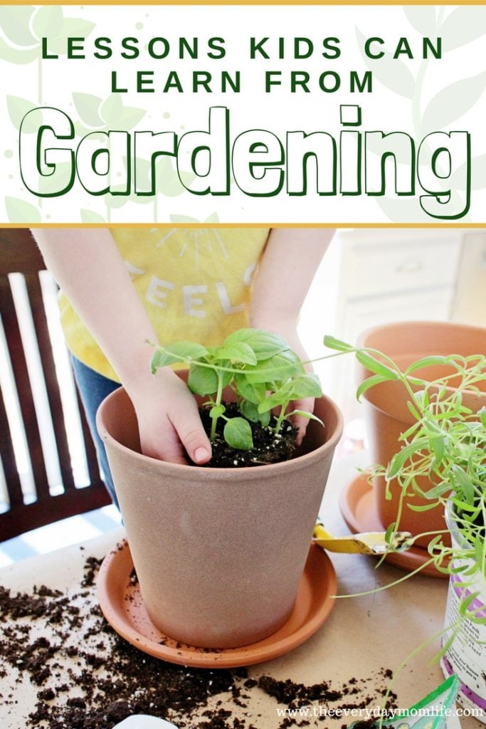 gardening with kids - The Everyday Mom Life