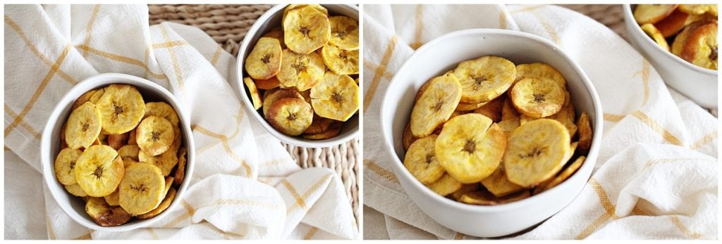 The best baked plantain chips - The everyday mom life