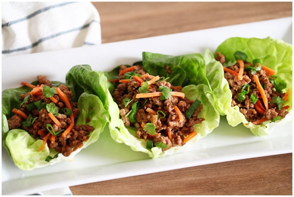 pork asian lettuce wraps - The Everyday Mom Life