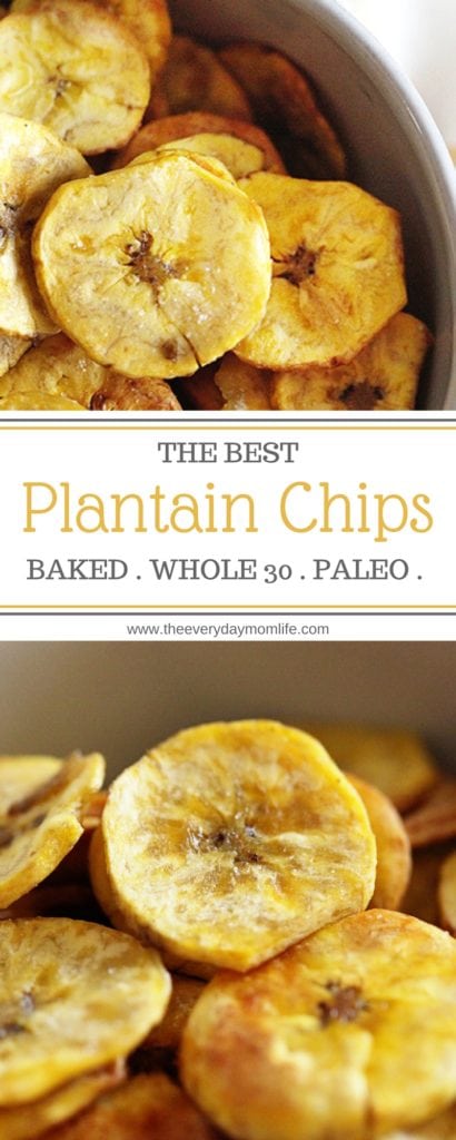 baked plantain chips - The everyday mom life
