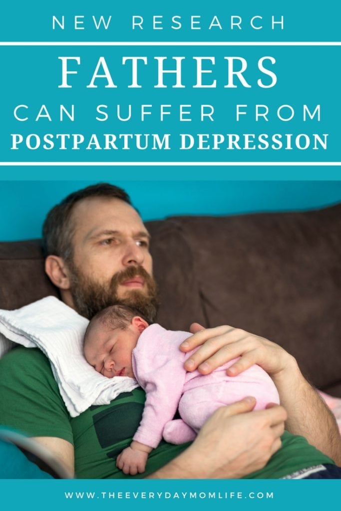 postpartum depression in men fathers - The Everyday Mom Life