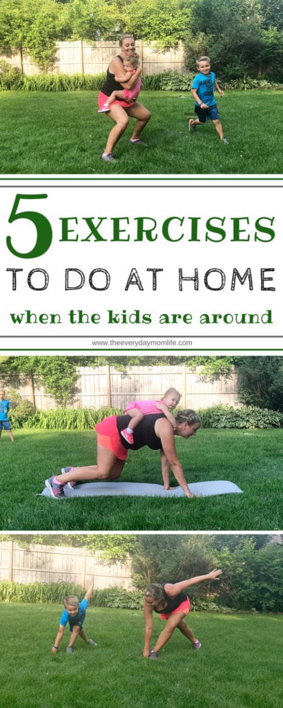 exercises to do at home - The Everyday Mom Life