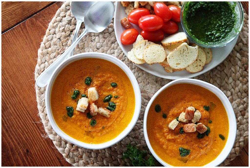carrot soup - The Everyday Mom Life