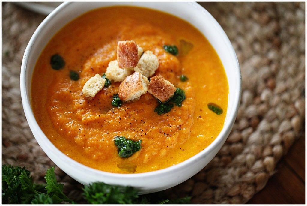 carrot soup - The Everyday Mom Life