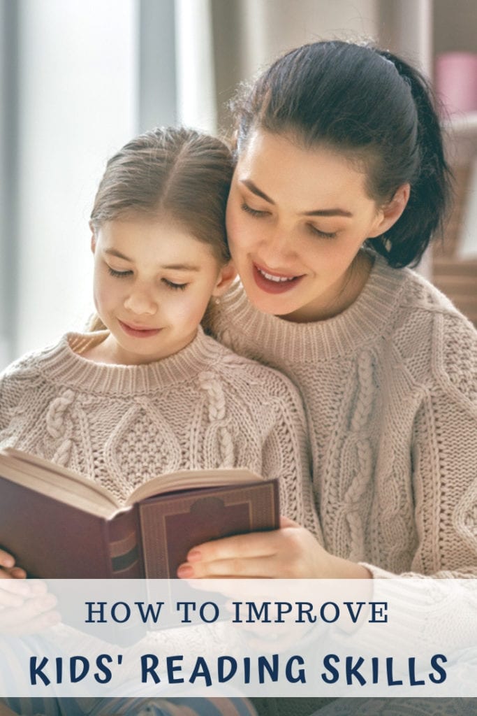 how to improve kids' reading skills - The Everyday Mom Life