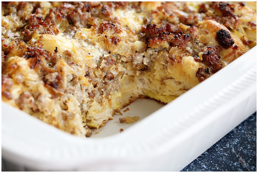 Sausage Biscuits and Gravy Casserole Sausage Biscuits and Gravy Casserole