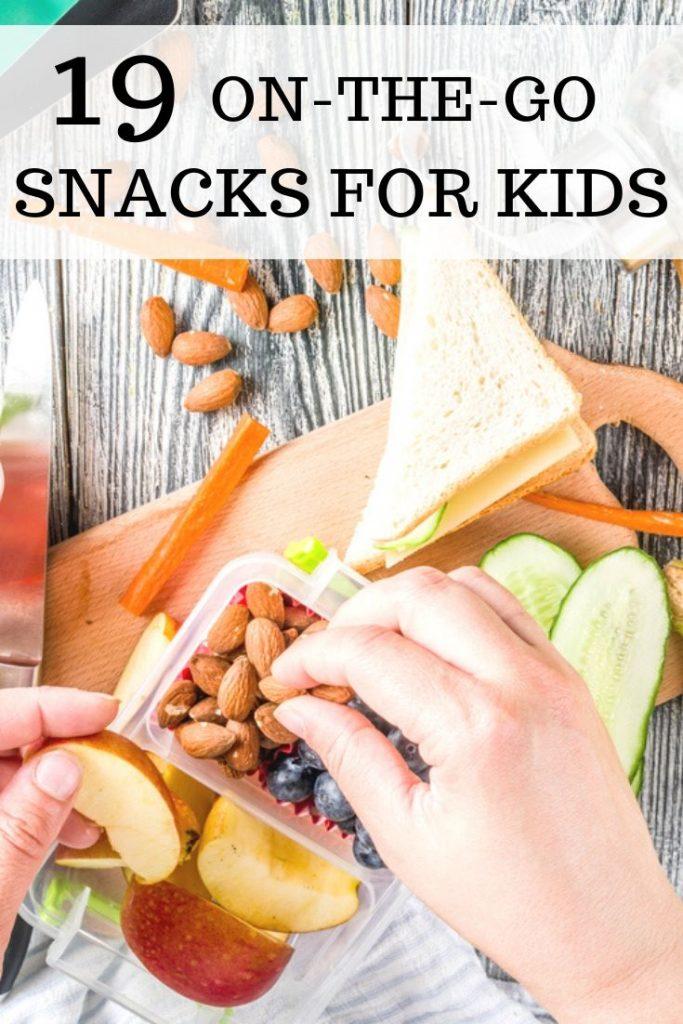 on the go snacks for kids