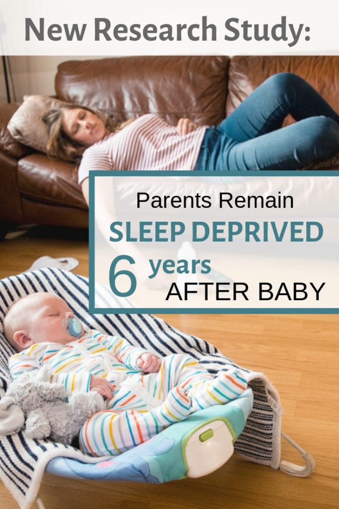 Parents remain sleep deprived 6 years after having a baby