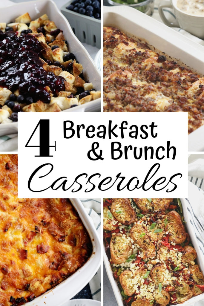 4 Easy Brunch and Breakfast Casseroles