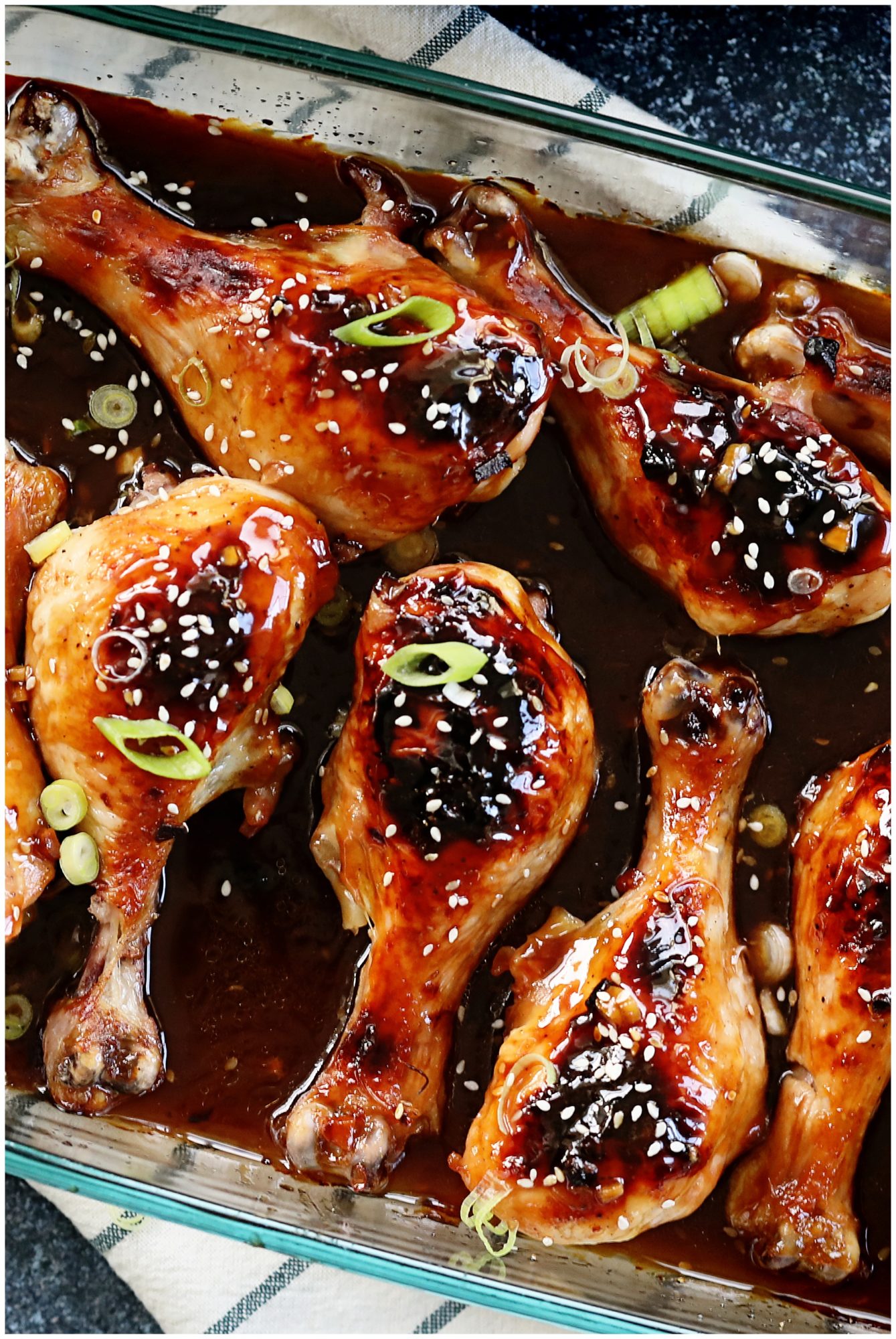 Korean Barbecue Chicken Legs Recipe