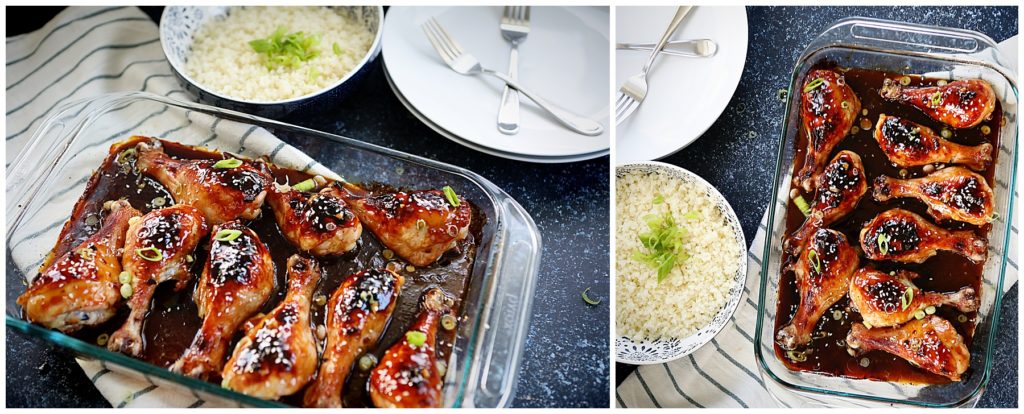 Korean Barbecue Chicken Legs 