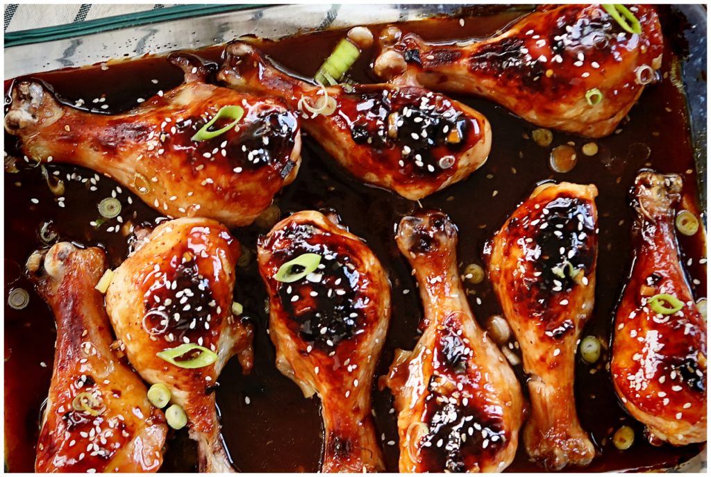 Korean Barbecue Chicken Legs 
