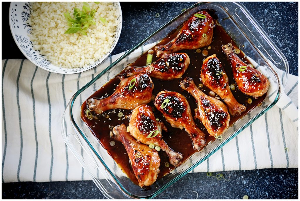Korean Barbecue Chicken Legs 