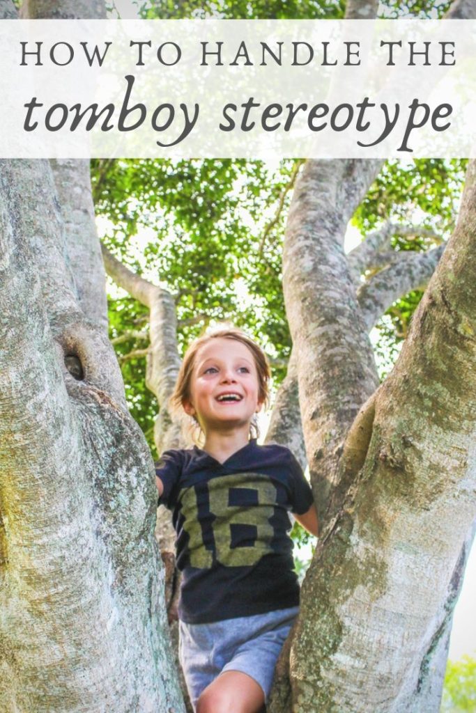 How to handle the tomboy stereotype