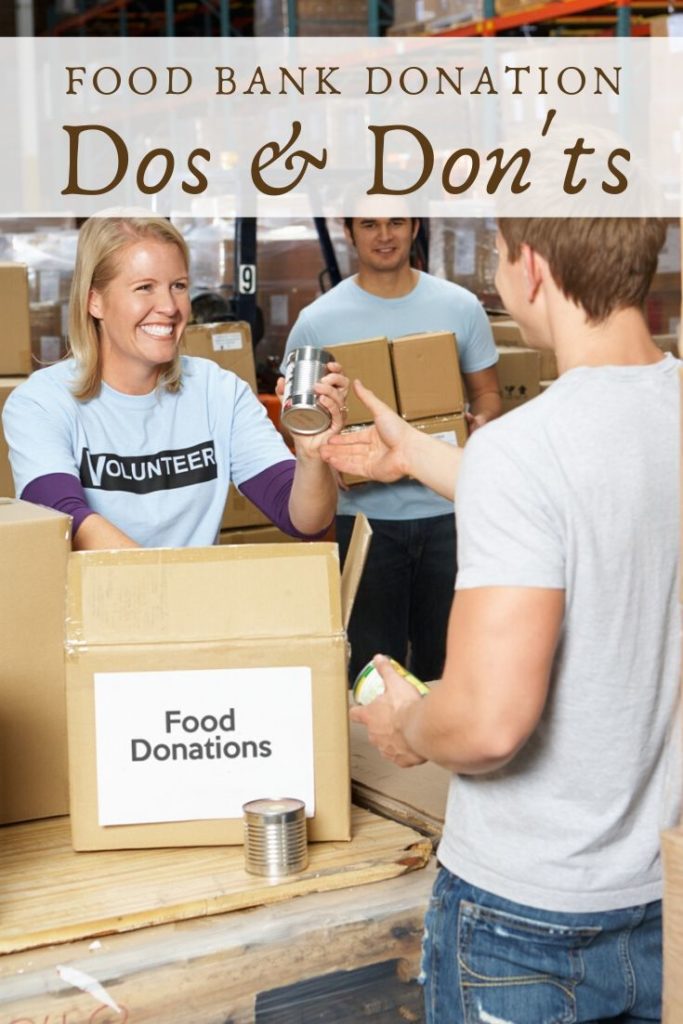 Dos and Don'ts for Donating to Food Banks