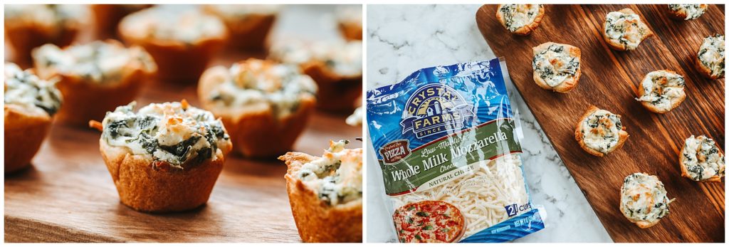 Spinach and Artichoke Dip Cups