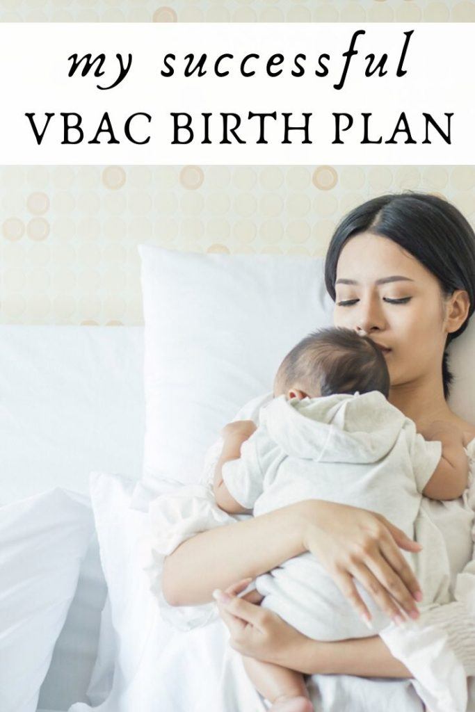 My Successful VBAC Birth Plan