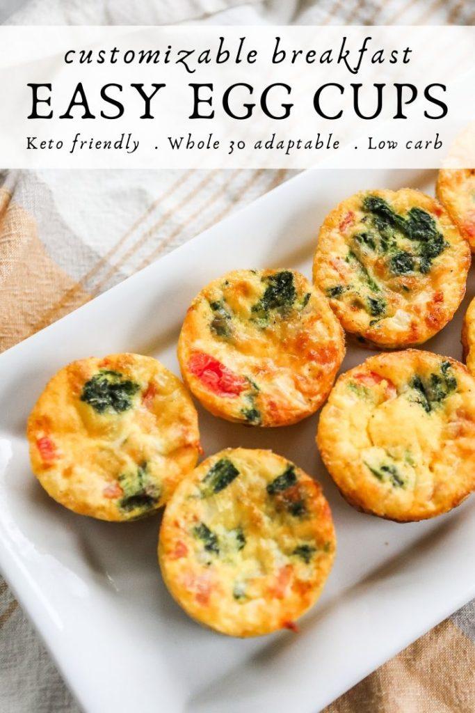 Easy Egg Cups that are customizable
