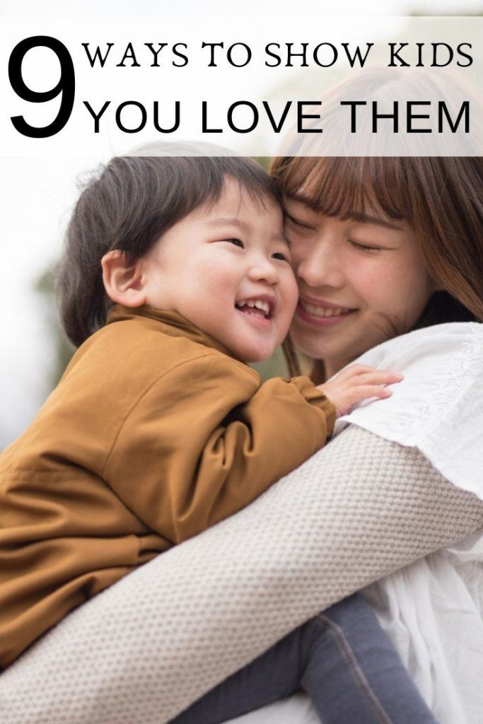 How to show your children you love them