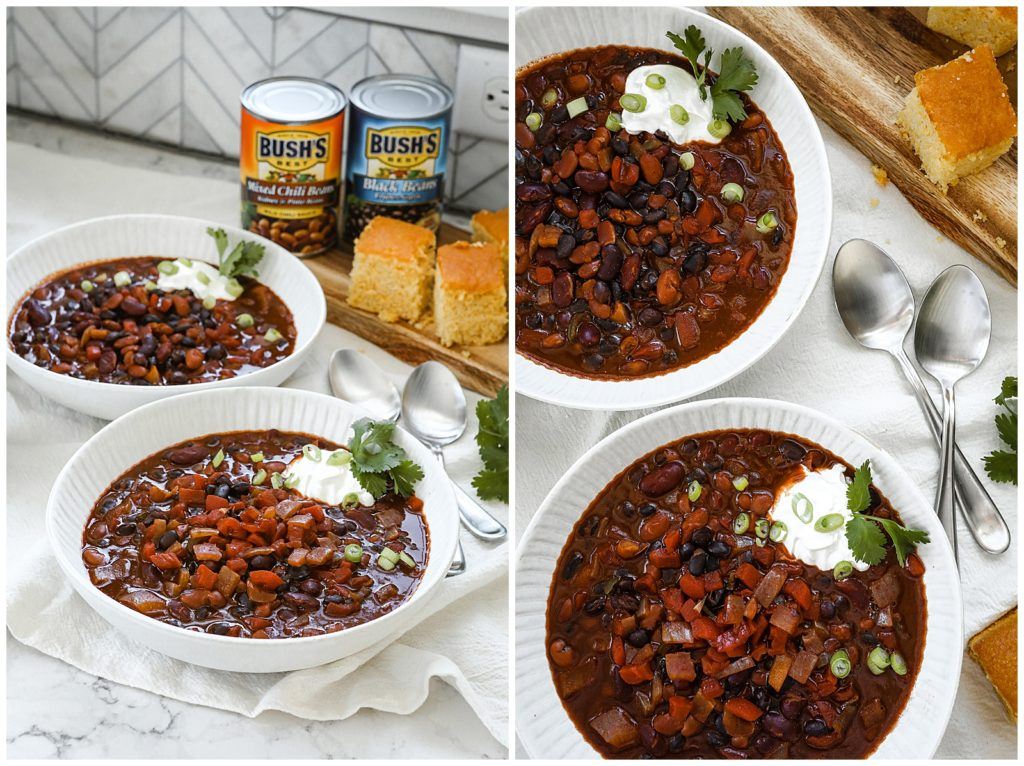 Three bean chili