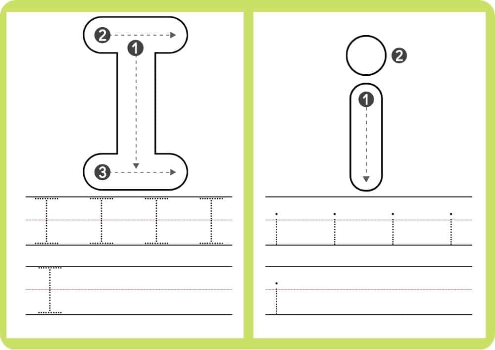 Tracing Letters I