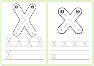 Tracing Letters X
